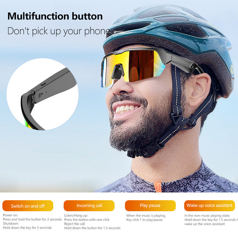 Sport Bluethooth Smart Sunglasses