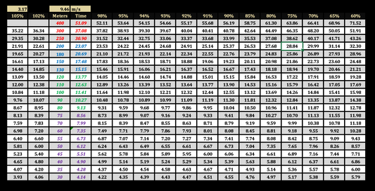 Running Velocity Tracker (Excel Tool)